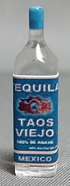 Dollhouse Miniature Taos Viejo Tequila